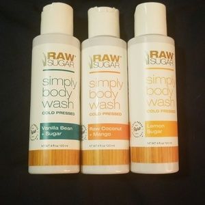 Raw Sugar simply body wash